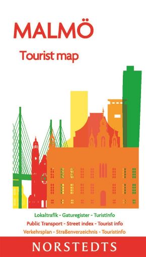 Bild på Malmö Tourist map : Skala 1:16 800