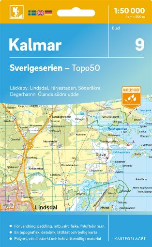 Bild på 9 Kalmar Sverigeserien Topo50