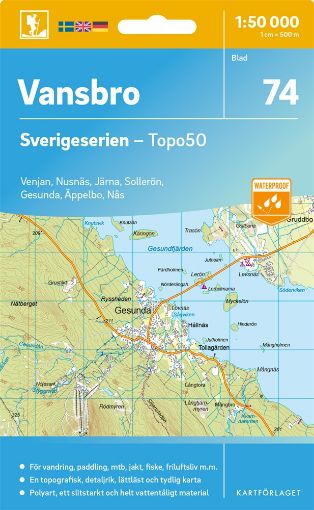 Bild på 74 Vansbro Sverigeserien Topo50