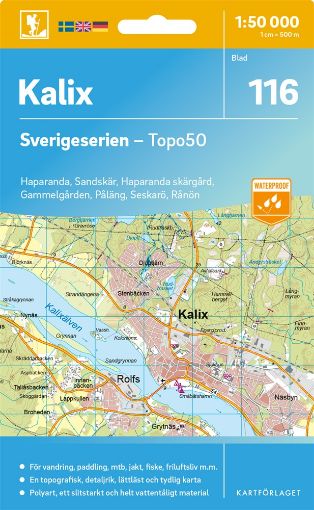 Bild på 116 Kalix Sverigeserien Topo50