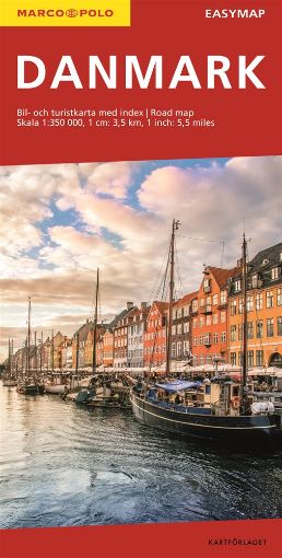 Bild på Danmark EasyMap - MarcoPolo